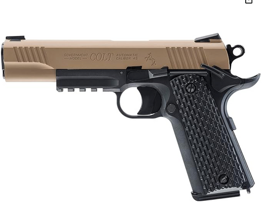 Colt M45 CQBP Blowback .177 BB Pistola de aire disparo