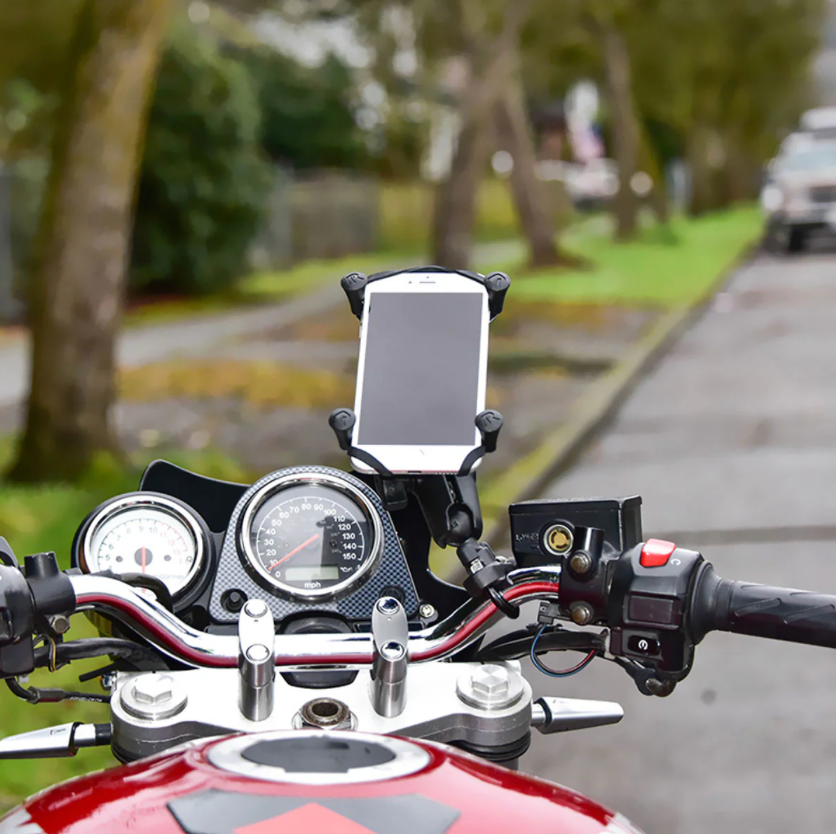 RAM® X-Grip® Large Phone Mount with Handlebar U-Bolt Base - Medium