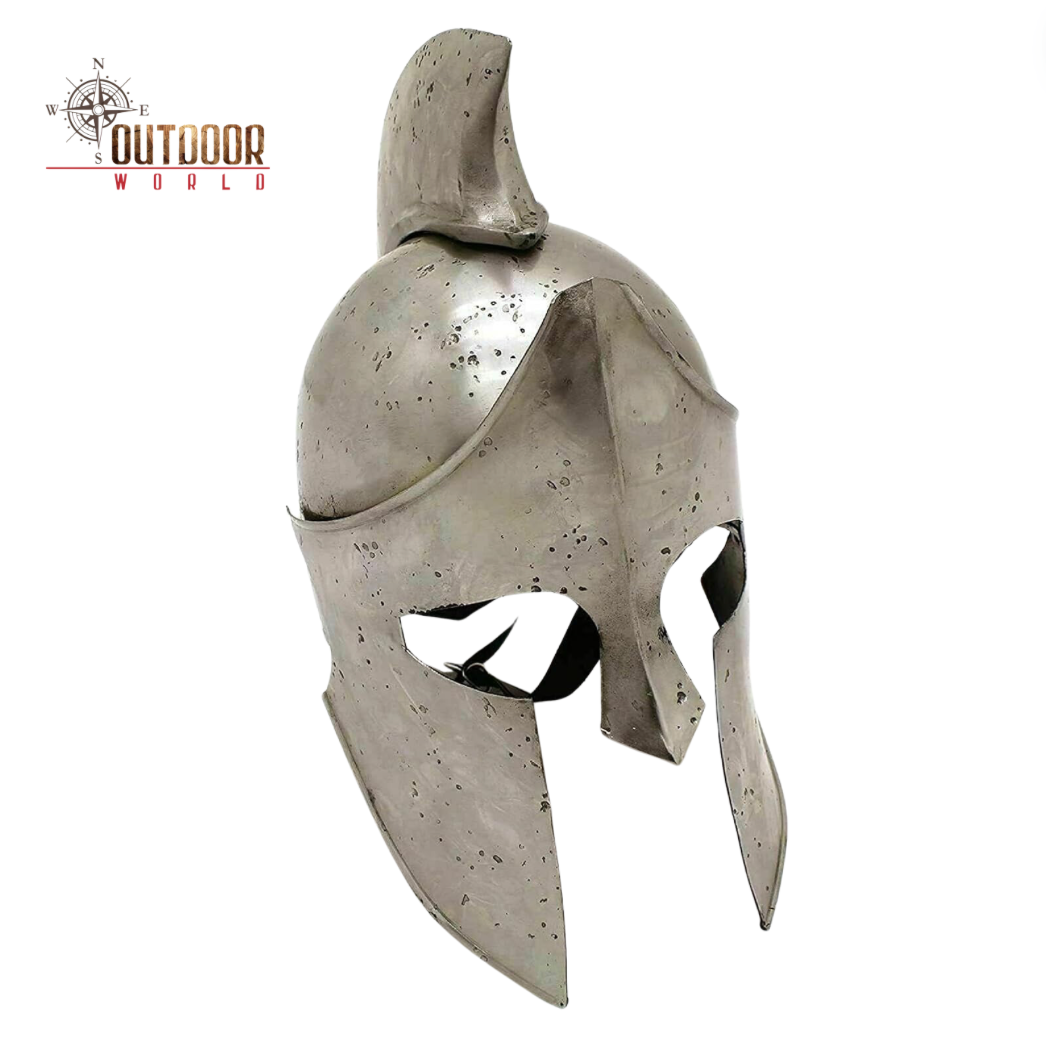 Medieval Warrior Brand 18G Steel Greek Spartan Helmet