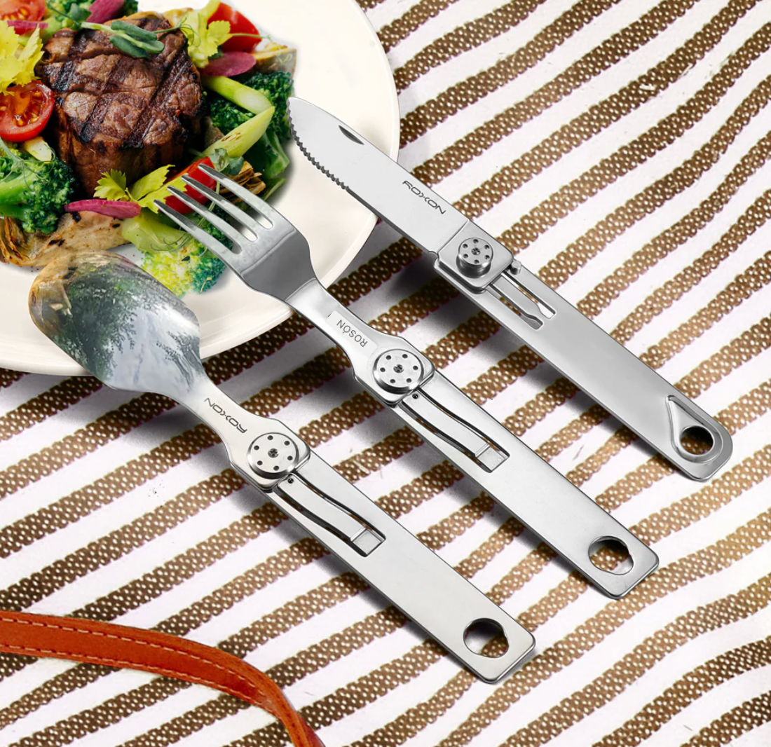 ROXON 3 en 1 C1S Utensillos de camping