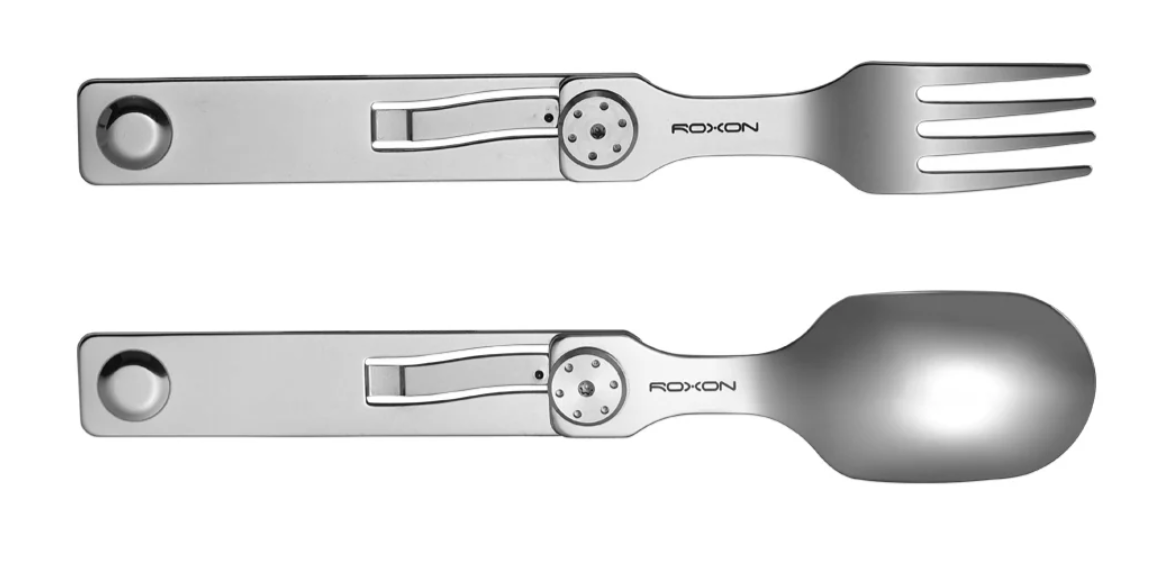 ROXON 2 en 1 C2 Utensillos de camping