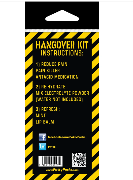 Hangover Kit