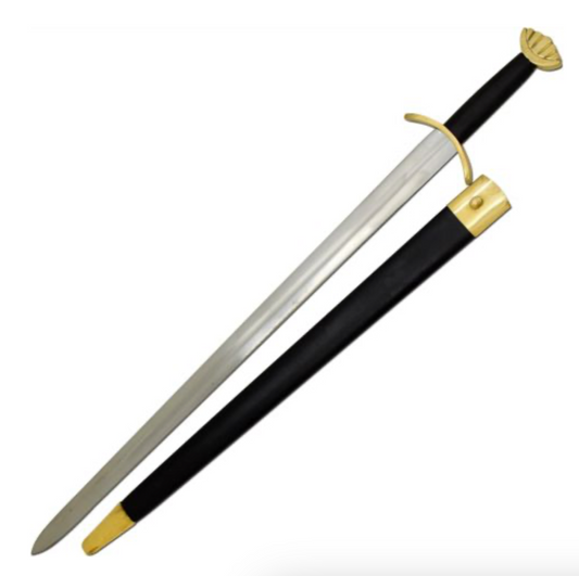 Medieval Warrior Handmade Viking Real Sword Savage Brass Collector Tempered High Sword TC-60269