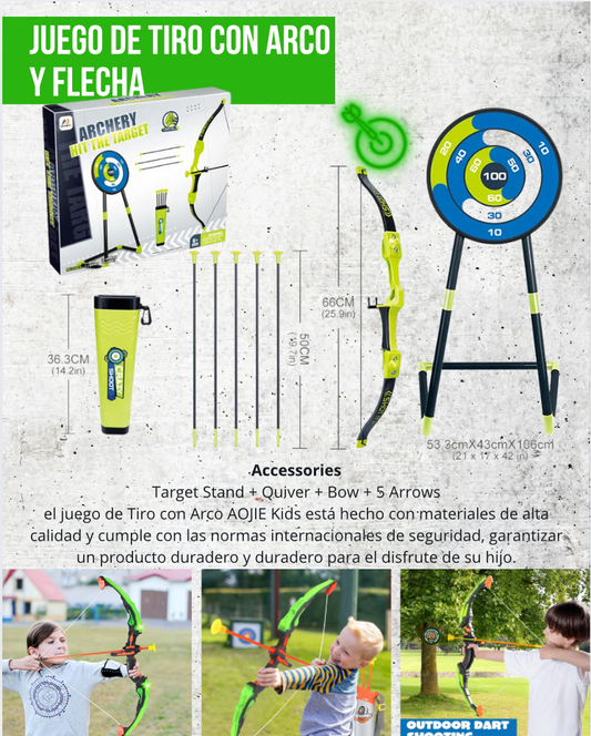 BOW AND ARROW SET (W/5 EVA ARROWS)