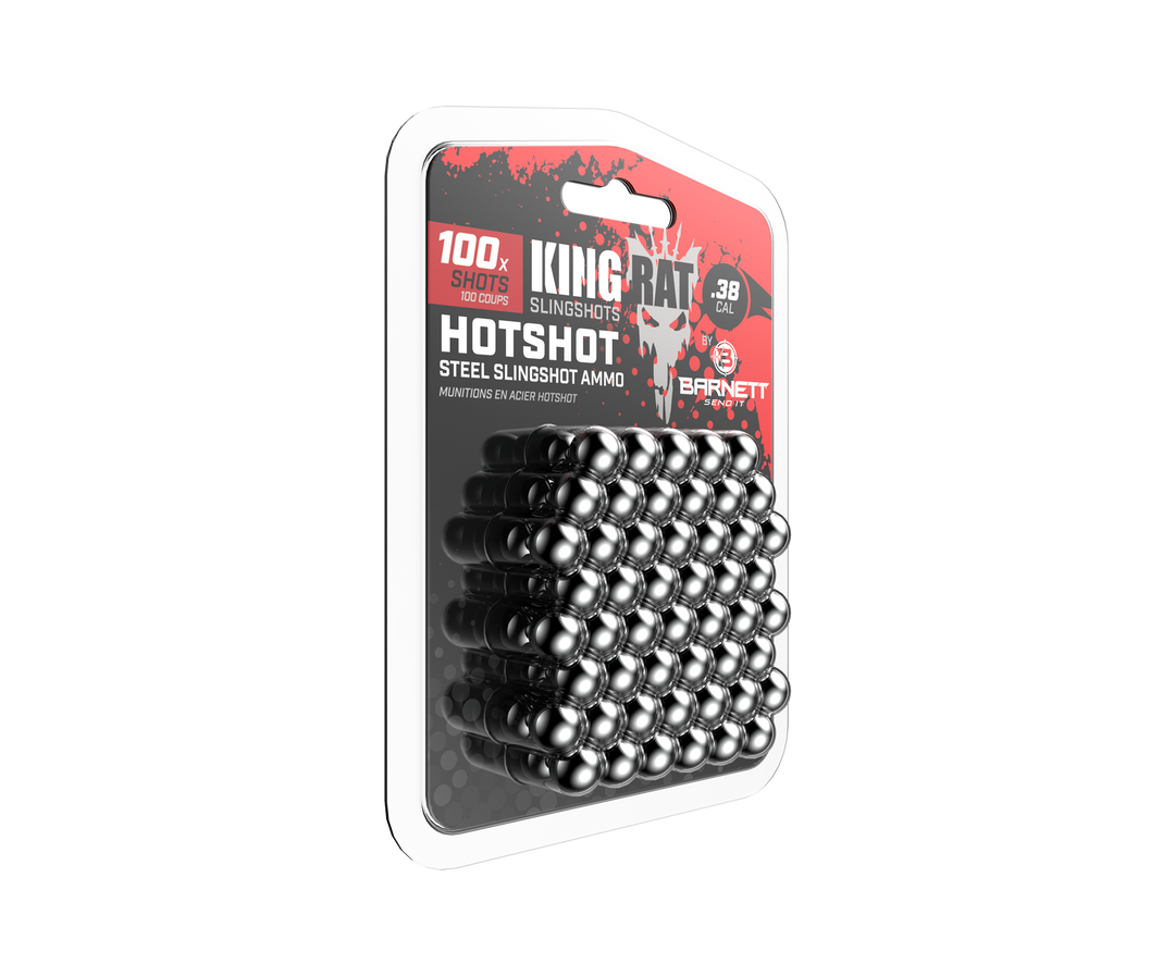 King Rat Slingshots Slingshot Ammo x100