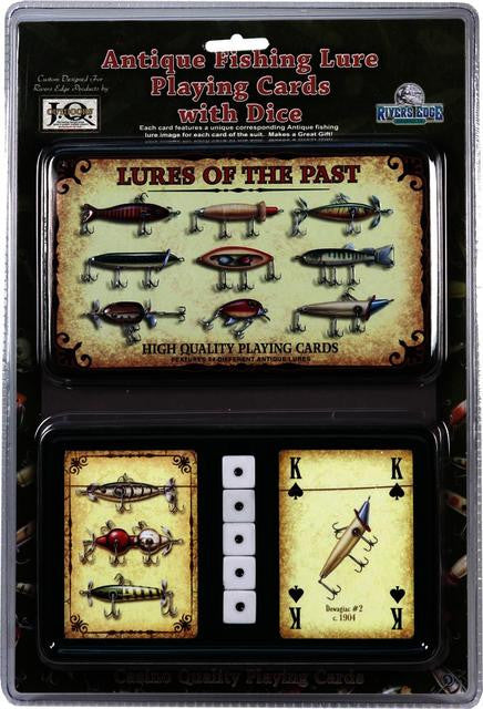 Rivers Edge #1572 Playing Cards With Dice