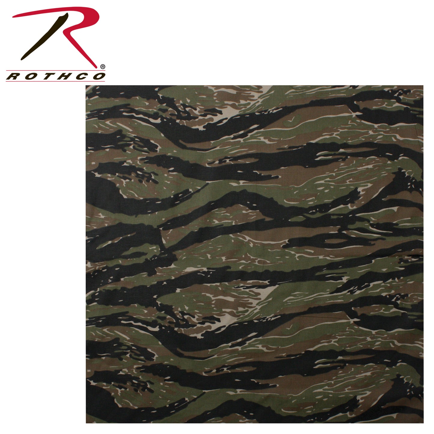 #4140 Rothco Classic Camo Bandana