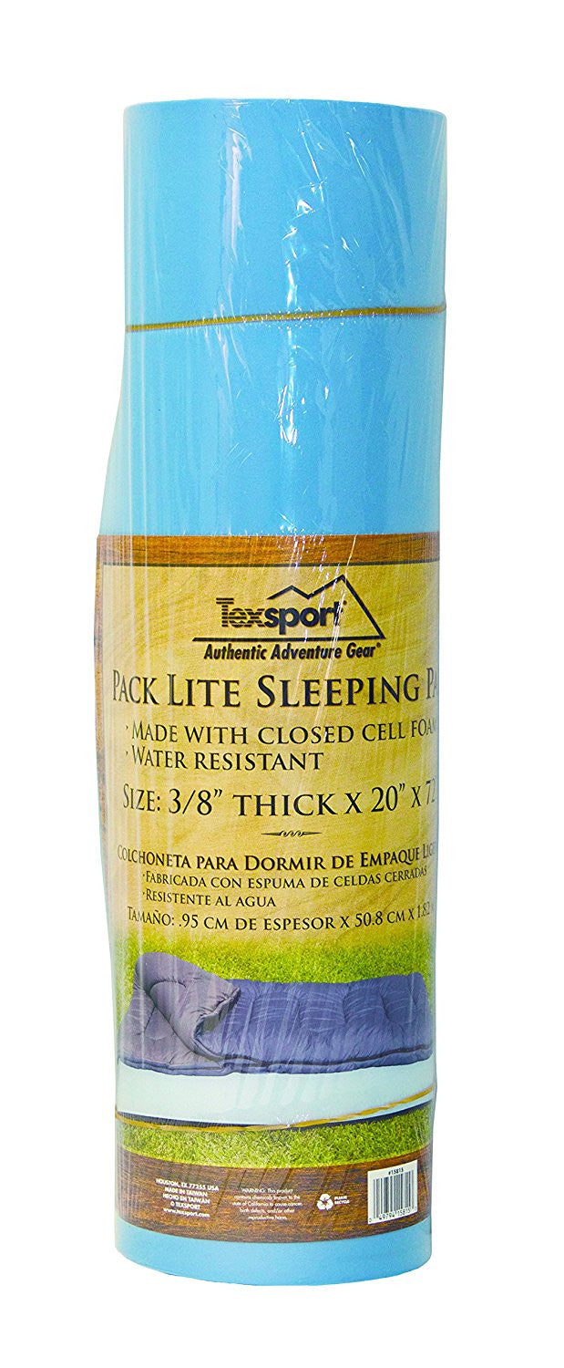 Texsport Under Sleeping Bag Foam Pad Exercise Mat 72" x 20"
