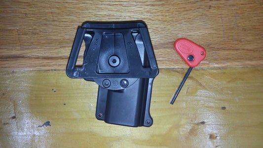 Fobus #GL-2 LH BH RT Left hand Belt Rotating Holster for Glock 17/19