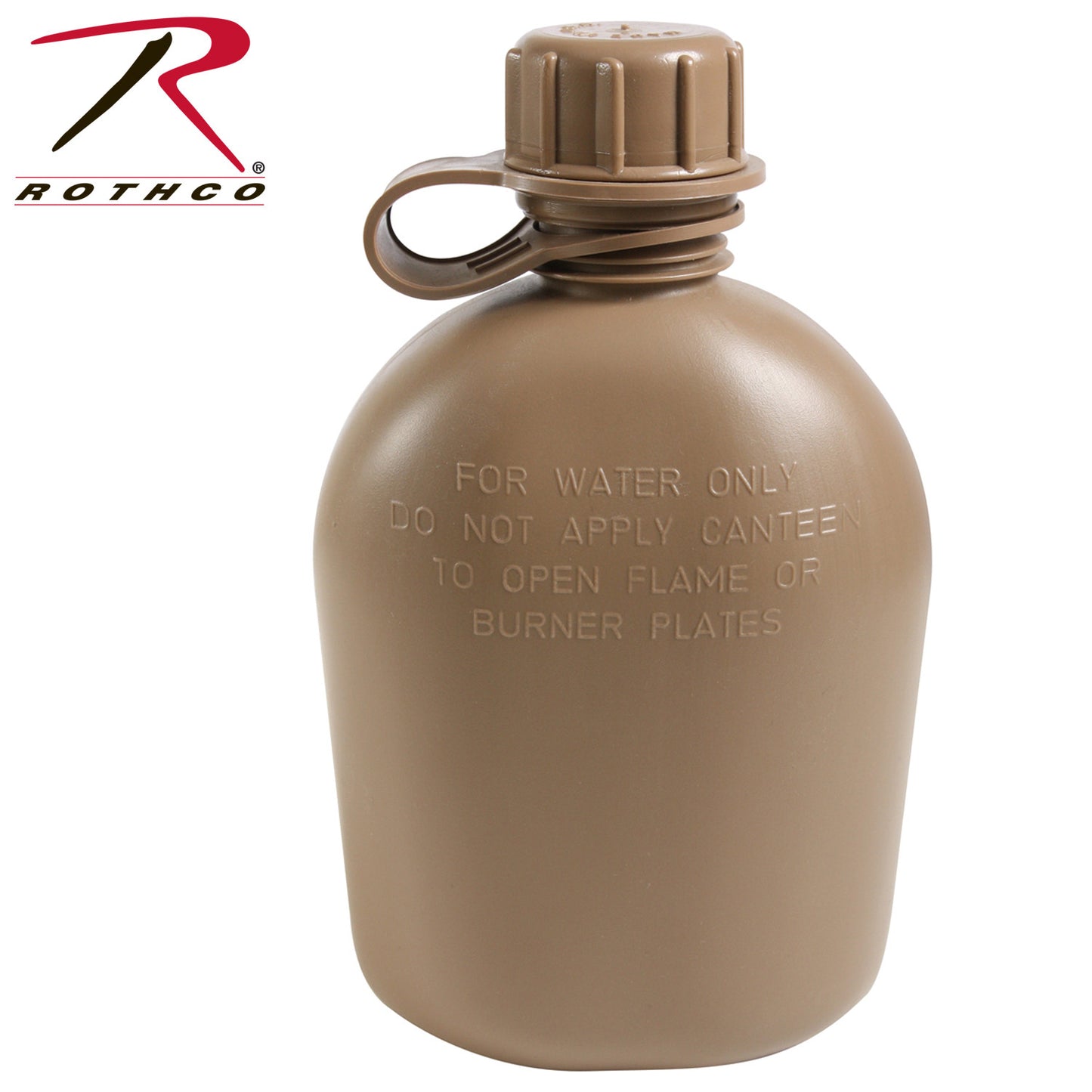 Rothco Genuine G.I. 3 Piece 1 Quart Plastic Canteen #936