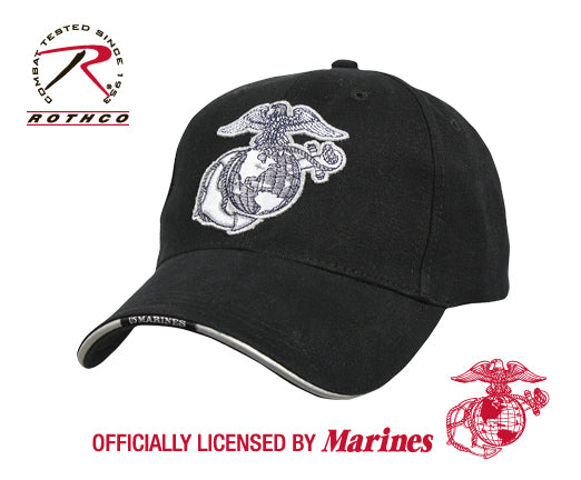 #9897 Rothco Deluxe U.S.M.C. G & A Low Profile Insignia Cap w/ Marines Backstrap