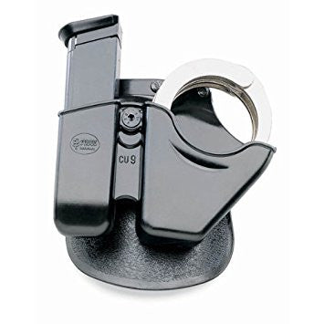 FOBUS CU9G Combo Pouch for Glock 9mm Double-Stack Magazine and S&W Model 100 Chain-Linked Handcuffs
