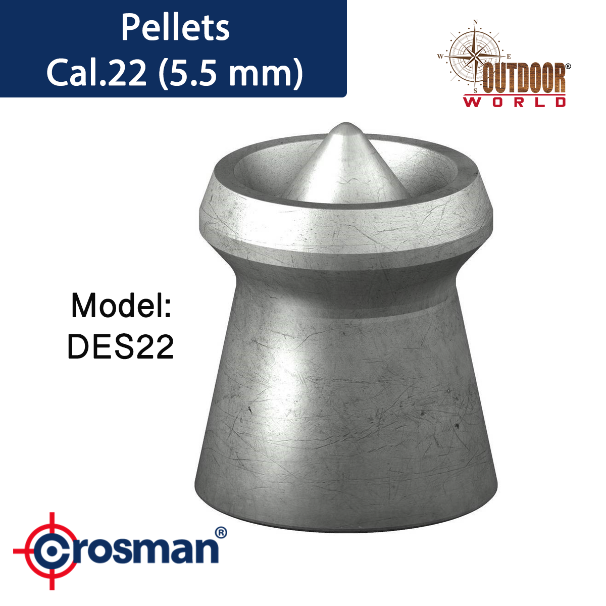 DESTROYER™ PELLET CAL.22 (5.5 MM)