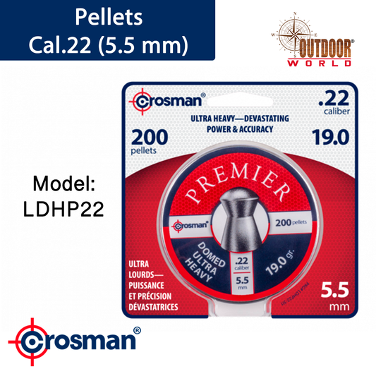 DOMED ULTRA HEAVY PELLET CAL.22 (5.5 mm)
