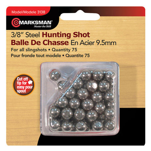 Marksman #3138 3/8 Steel Hunting Shot Balle De Chasse