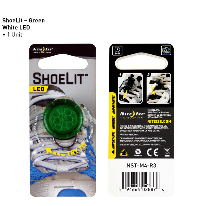 SHOELIT LED NITE IZE #NST-M1-R3