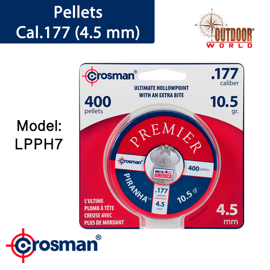 PIRANHA™ HOLLOW POINT PELLET (.177)
