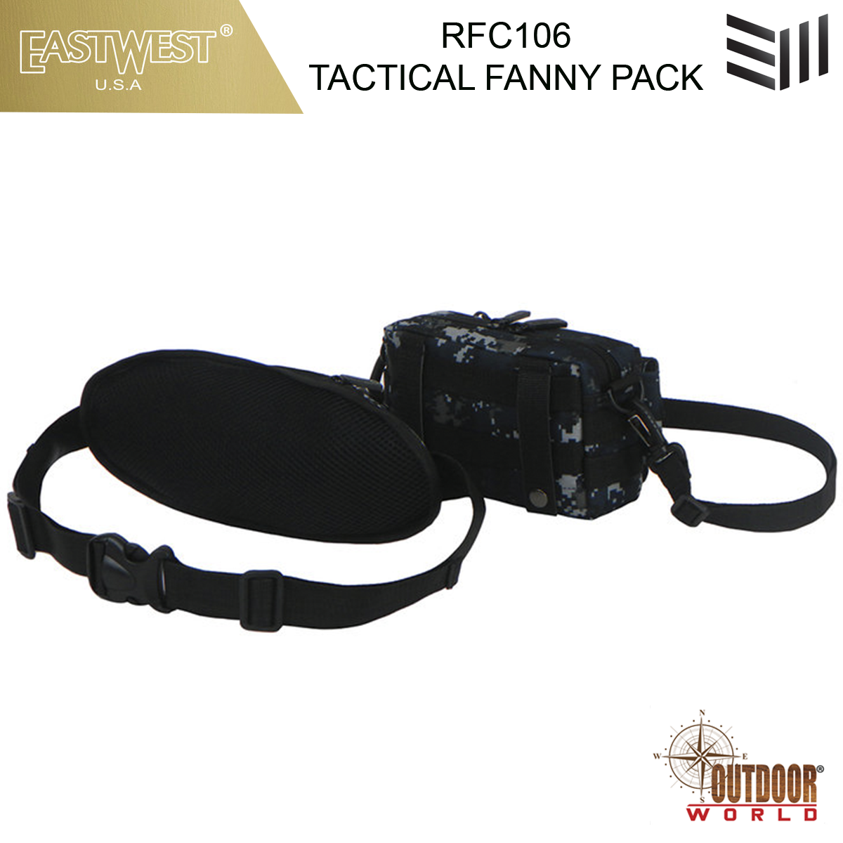 RFC106 TACTICAL FANNY PACK