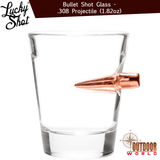 LSBSG-308 / Bullet Shot Glass - .308 Projectile (1.82oz)