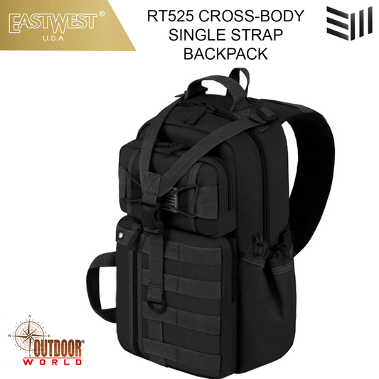RT525 CROSS-BODY SINGLE STRAP BACKPACK