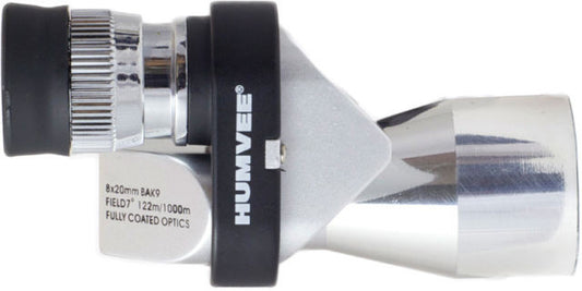 Humvee 8x20mm Folding Monocular (Silver) #HMV-B-MONO-SLV