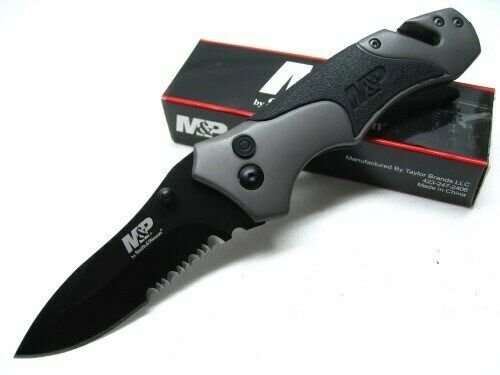 SWMP8BS Assisted Folding Knife with 3.2in