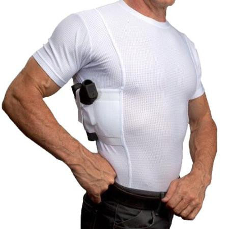 UTUC #T1018WH Concealment Men`s Coolux Tank Top