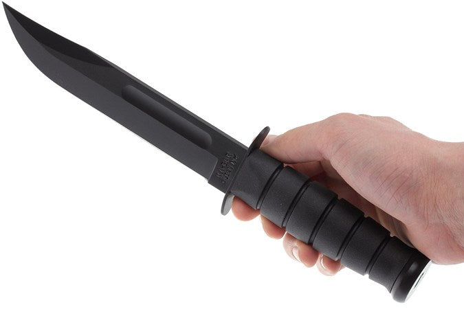 KA-BAR 1211 Blk Fighting Cuchillo con vaina
