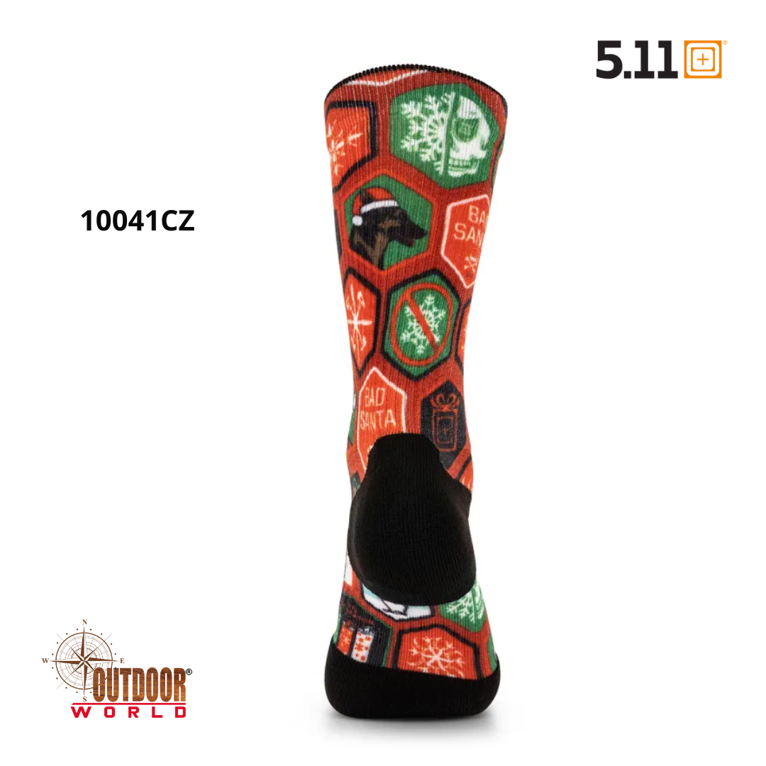 5.11 SOCK & AWE CREW XMAS - #10041CZ