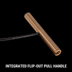 Breakthrough Clean Technologies Handgun Battle Rope 2.0 w/ EVA Case, 40 Caliber & 10mm, Multi-Color