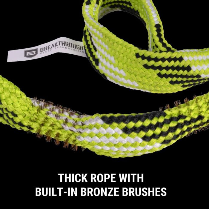 Breakthrough Clean Technologies Handgun Battle Rope 2.0 w/ EVA Case, 40 Caliber & 10mm, Multi-Color