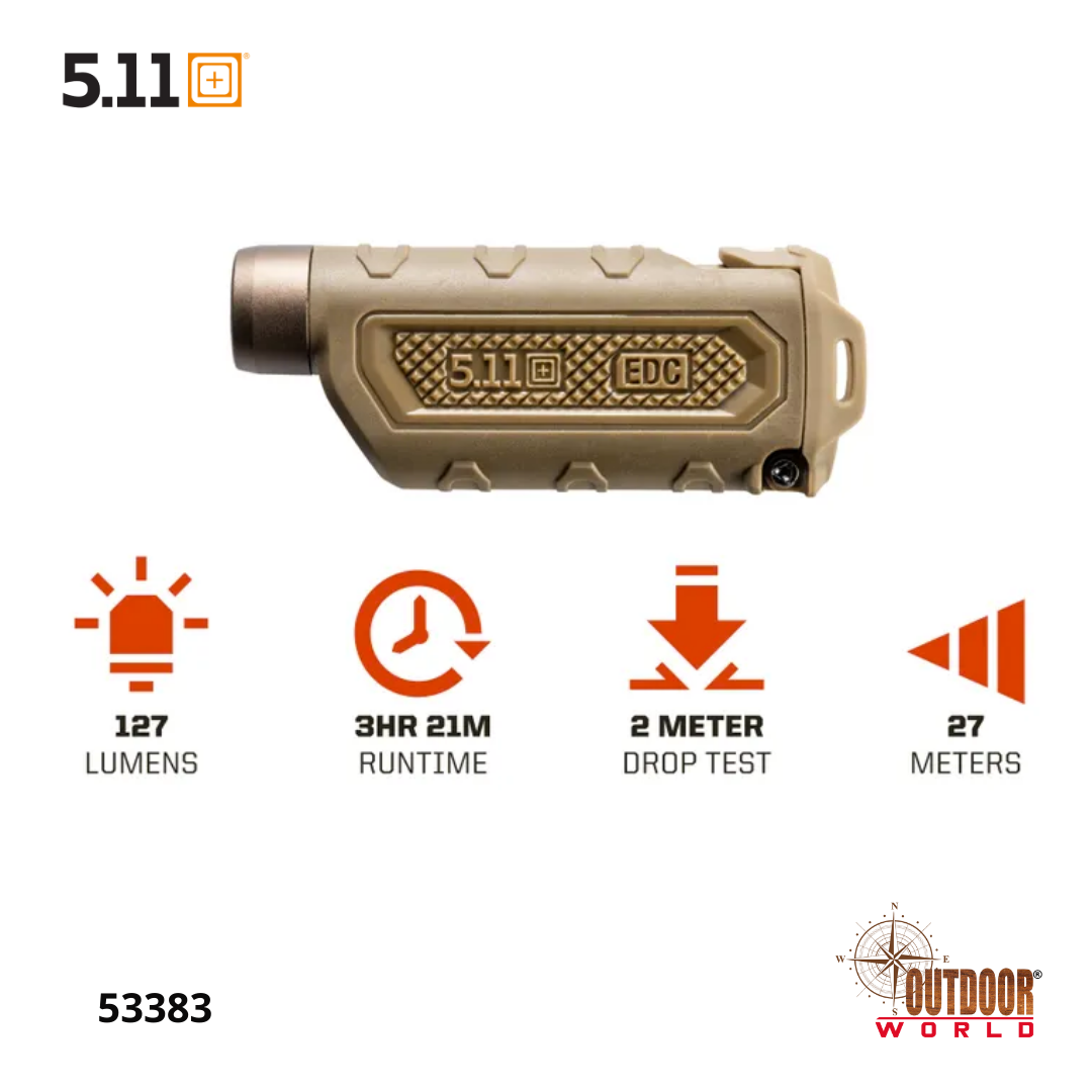 5.11 EDC 2AAA FLASHLIGHT - #53383