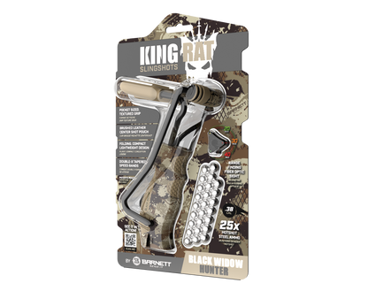 King Rat Slingshots  Black Widow Hunter™