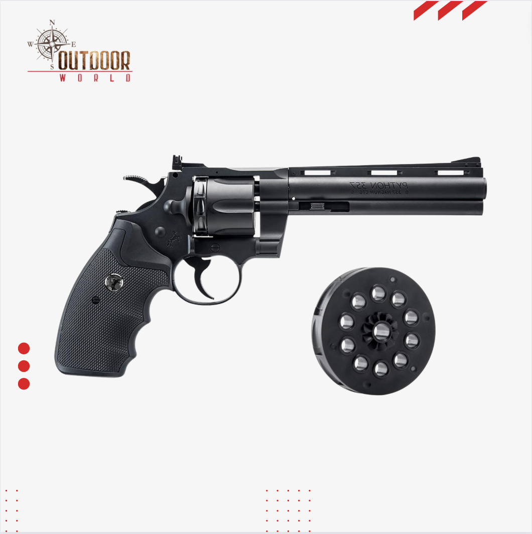2 Inch Python COLT 6 INCH PYTHON .177 C02 BLACK DISPARO – Outdoor World HN