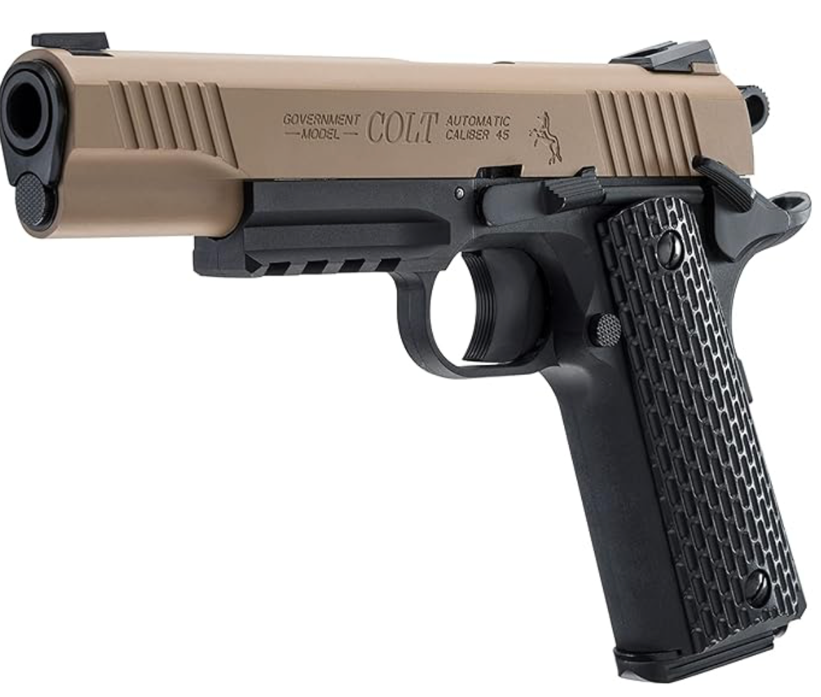 Colt M45 CQBP Blowback .177 BB Pistola de aire disparo