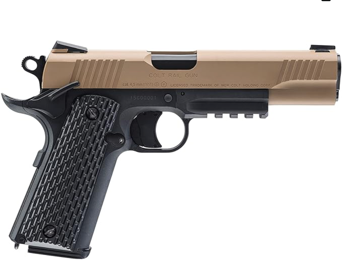 Colt M45 CQBP Blowback .177 BB Pistola de aire disparo