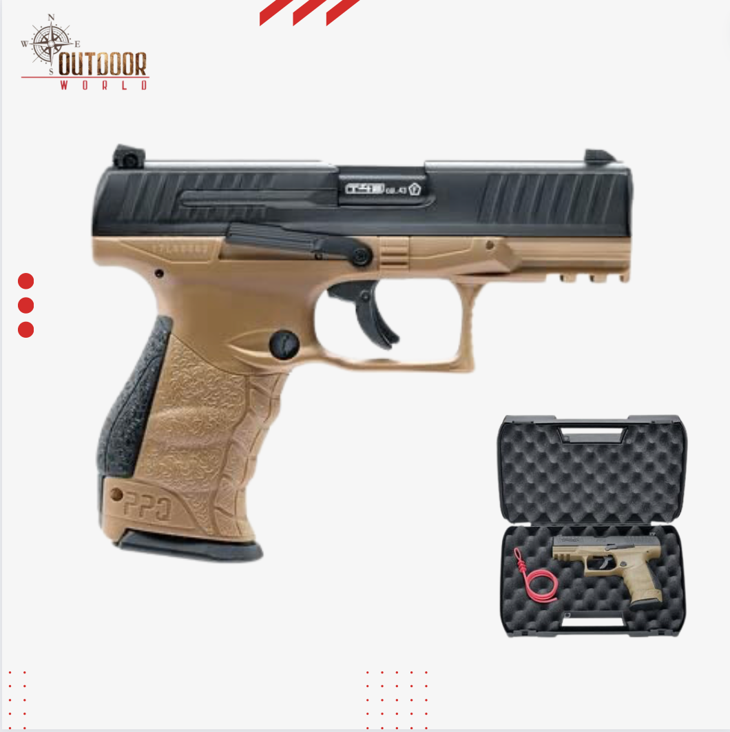 Col T4E WALTHER PPQ M2 PAINTBALL MARKER-.4 DISPARO