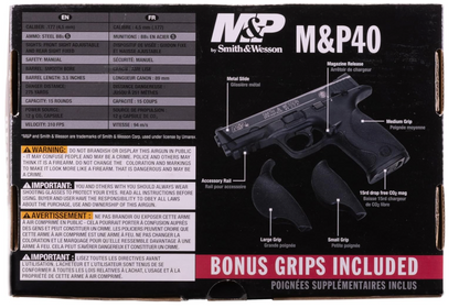 S&W M&P - BLACK DISPARO