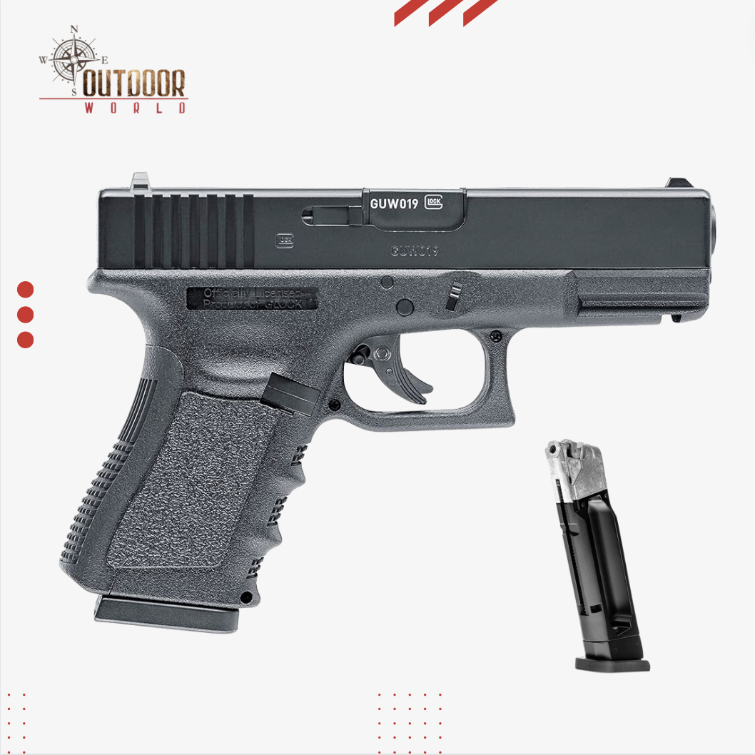 GLOCK G17 GEN 3 .177- BLACK DISPARO