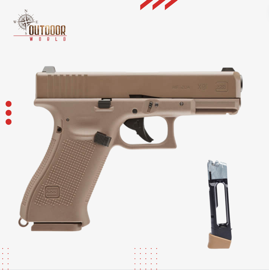 GLOCK G19X - COYOTE DISPARO