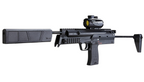 HK MP7 .177 - BLACK DISPARO