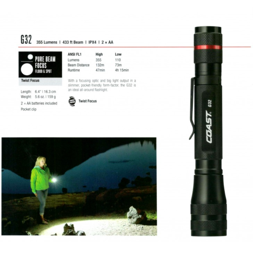 Coast G32 Flashlight