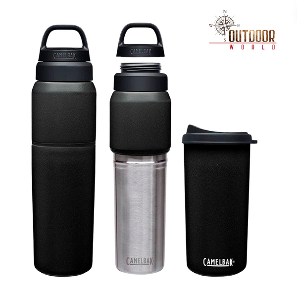 MultiBev 17 oz Bottle / 12 oz cup, Insulated Stainless Steel ...