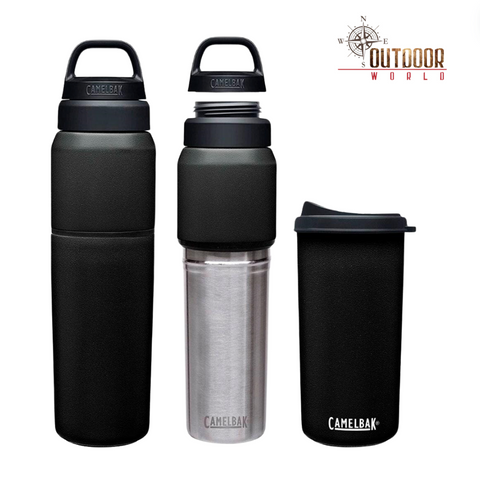 MultiBev 17 oz Bottle / 12 oz cup, Insulated Stainless Steel