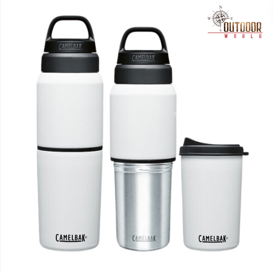 Camelbak MultiBev 22 oz Bottle / 16 oz Cup in White