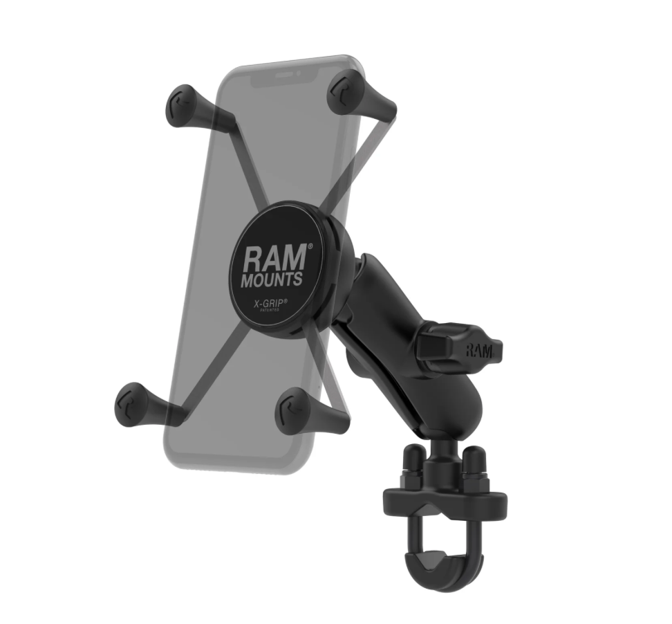 RAM® X-Grip® Large Phone Mount with Handlebar U-Bolt Base - Medium