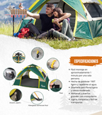 Tienda de acampar Outdoor World
