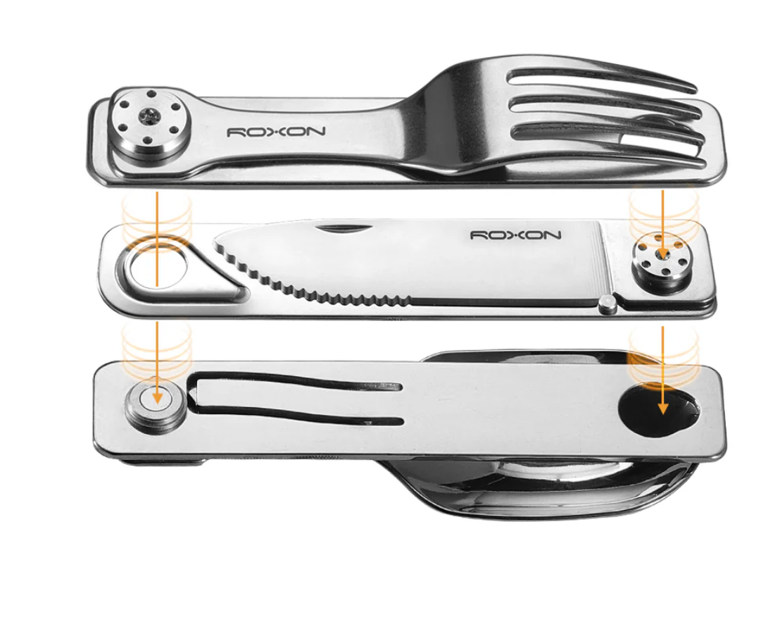ROXON 3 en 1 C1S Utensillos de camping