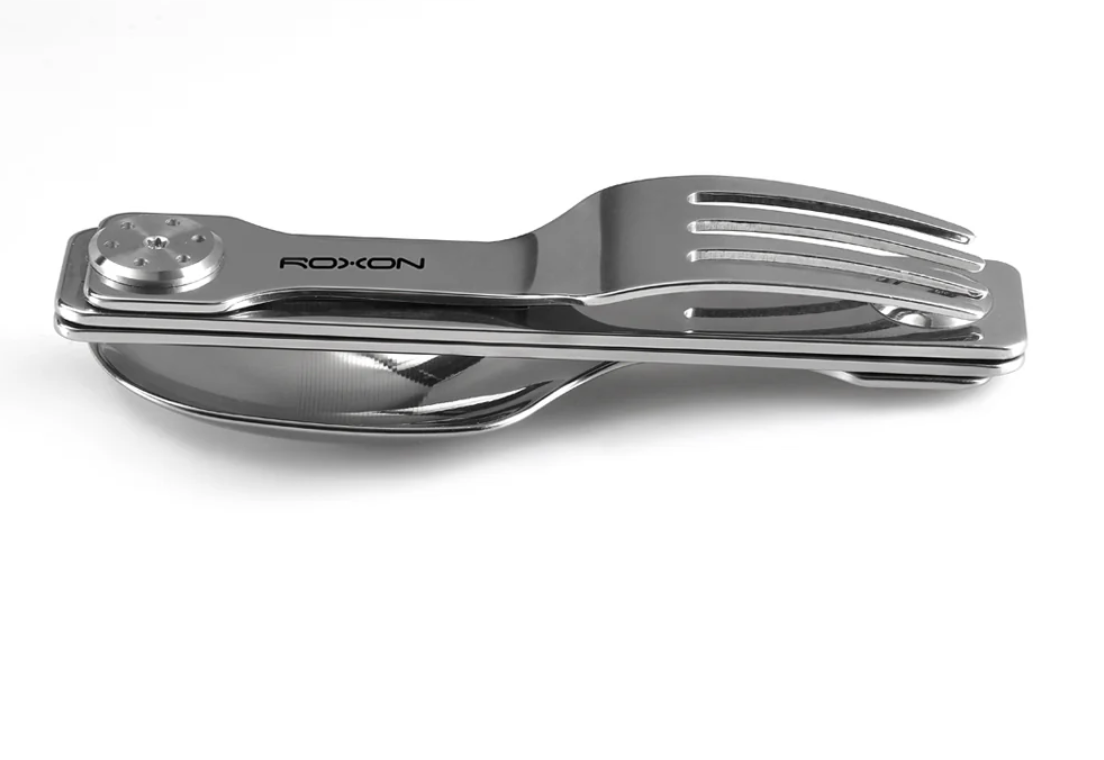ROXON 2 en 1 C2 Utensillos de camping