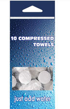 10 Compressed Towels